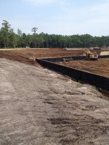 Synthetic Sheet Piling in Wilmington, NC