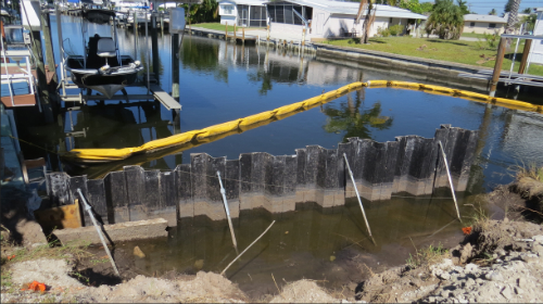 Composite sheet piling