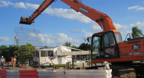 Composite sheet piling