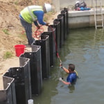 Composite sheet piling