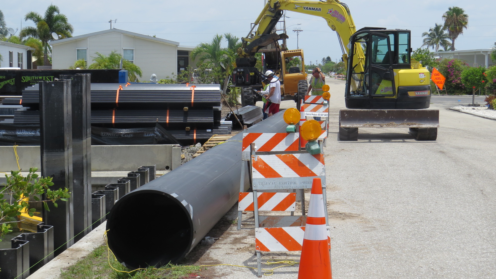 seawall pipe to install