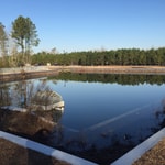 Retention Pond in Jacksonville, NC