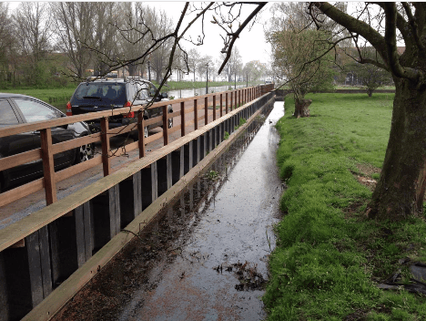 canal-seawall-in-broeke-in-waterland-netherlands