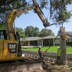 vibratory hammer setting vinyl sheets waterway orlando florida