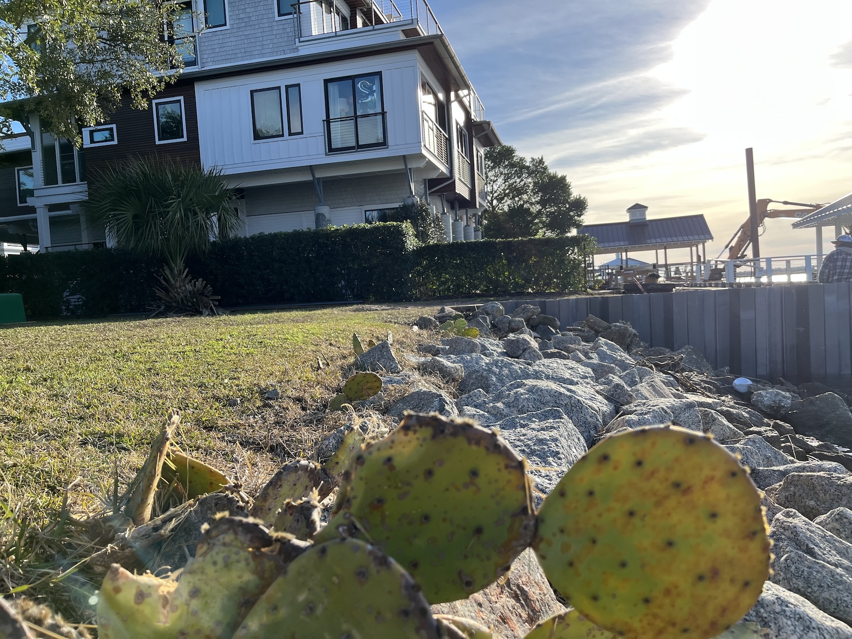 new seawall side view wrightsville beach nc